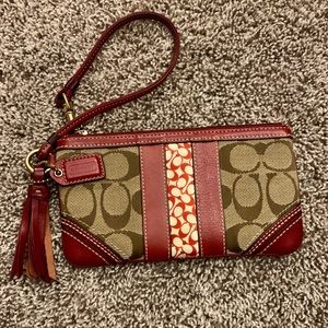 Coach wristlet